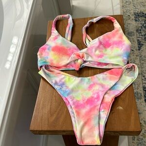 Cute tye dye bikini